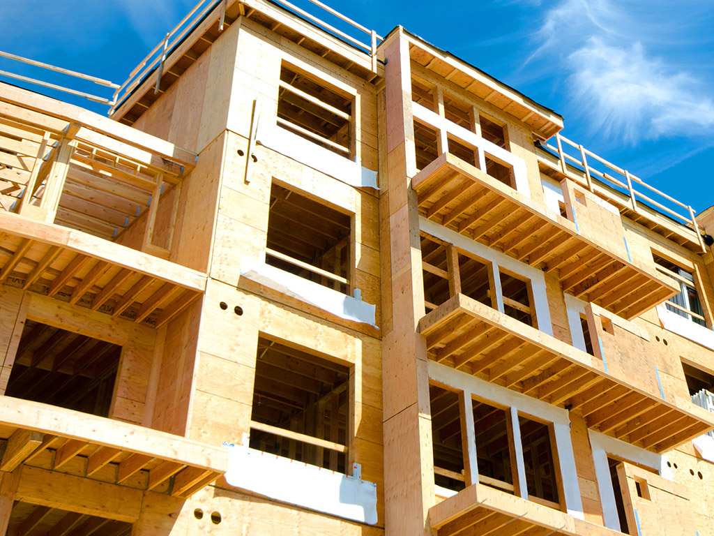 A building under construction
